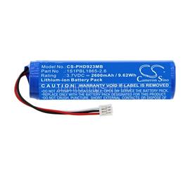 CAMERON SINO CAMERON SINO Li-Ion akku 3.7V/2600mAh, Philips 1S1PBL1865-2.6 kompatibilis, KÉK CS-PHD923MB small