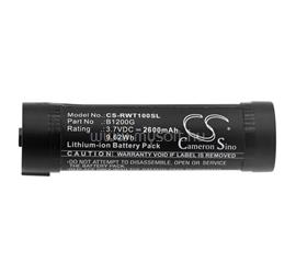CAMERON SINO Li-Ion akku 3.7V/2600mAh, RealWear B1200G kompatibilis, FEKETE CS-RWT100SL small