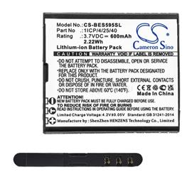 CAMERON SINO Li-Ion akku 3.7V/600mAh, Bea-fon 1ICP/4/25/40 kompatibilis CS-BES595SL small