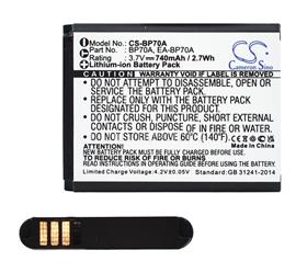 CAMERON SINO CAMERON SINO Li-Ion akku 3.7V/740mAh, Samsung BP-70A kompatibilis CS-BP70A small