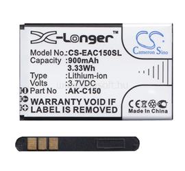CAMERON SINO Alcatel OT-2053D / 2003 / Telme C151 Li-Ion akku 3.7V/900mAh, Emporia AK-C150 kompatibilis, FEKETE CS-EAC150SL small