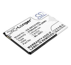 CAMERON SINO CAMERON SINO Li-Ion akku 3.8V/2700mAh, Nokia BL-29CI kompatibilis, FEKETE CS-NKC210SL small