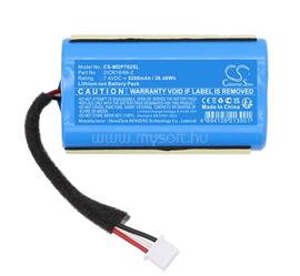 CAMERON SINO Li-Ion akku (7.4V / 5200mAh, Medion 2ICR19/66-2 kompatibilis) KÉK CS-MDP762SL small