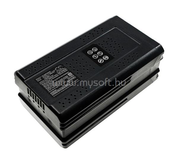 CAMERON SINO CAMERON SINO Li-Ion akku 82.0V/4000mAh, Greenworks G82B25 kompatibilis, FEKETE