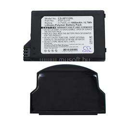 CAMERON SINO Li-Polymer akku 3.7V/1800mAh, Sony PSP-S110 kompatibilis, FEKETE CS-SP112XL small