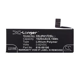 CAMERON SINO iPhone SE (2016) Li-Polymer akku 3.82V/1620mAh, Apple 616-00106 kompatibilis, FEKETE CS-IPH172SL small