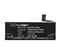 CAMERON SINO iPhone SE (2016) Li-Polymer akku 3.82V/1620mAh, Apple 616-00106 kompatibilis, FEKETE CS-IPH172SL small