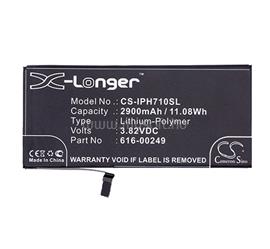 CAMERON SINO iPhone 7 Plus 5.5 Li-Polymer akku 3.82V/2900mAh, Apple 616-00249 kompatibilis, FEKETE CS-IPH710SL small