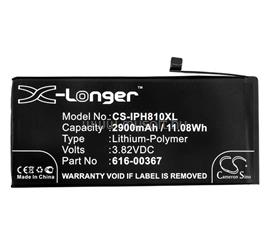 CAMERON SINO iPhone 8 Plus 5.5 Li-Polymer akku 3.82V/2900mAh, Apple 616-00367 kompatibilis, FEKETE CS-IPH810XL small