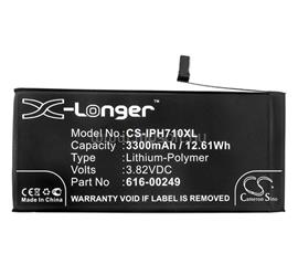CAMERON SINO iPhone 7 Plus 5.5 Li-Polymer akku 3.82V/3300mAh, Apple 616-00249 kompatibilis, FEKETE CS-IPH710XL small