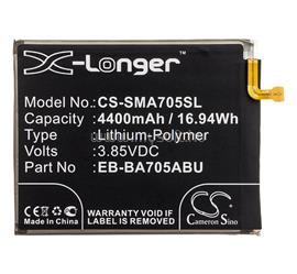 CAMERON SINO Samsung A70 CAMERON SINO Li-Polymer akku 3.85V/4400mAh, Samsung EB-BA705ABE kompatibilis, FEKETE CS-SMA705SL small