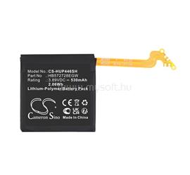 CAMERON SINO Huawei Watch GT 4 46mm CAMERON SINO Li-Polymer akku 3.89V / 530mAh, Huawei HB572728EGW kompatibilis, FEKETE CS-HUP446SH small