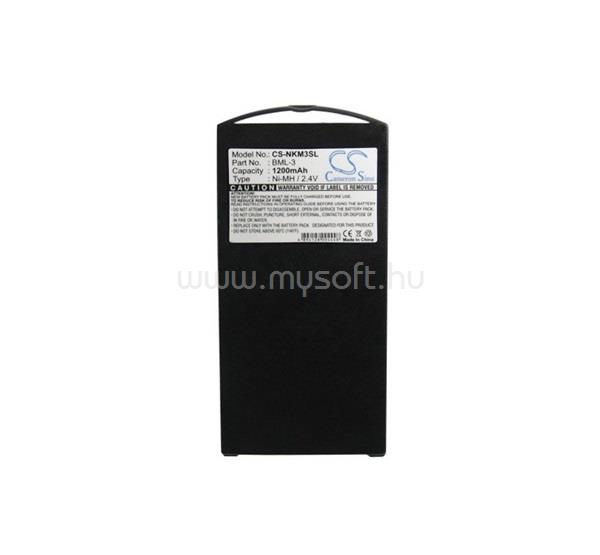 CAMERON SINO Nokia 3210 NI-MH akku 2.4V/1200mAh, Nokia BML-3 kompatibilis
