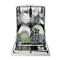 CANDY CH 3E7F0S programok száma:7, beépíthető, 13 terítékes mosogatógép (ezüst) CANDY_32901903 small