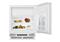 CANDY CM4SE68W beépíthető egyajtós hűtőszekrény CANDY_34901601 small
