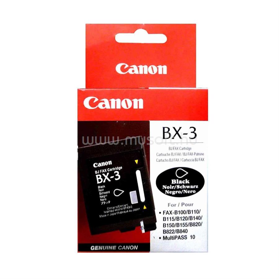 CANON BX3 tintapatron ORIGINAL