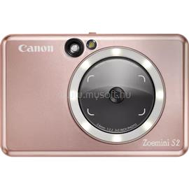 CANON Zoemini S2 zsebnyomtató fényképezőgéppel (rózsaszín) 4519C006 small