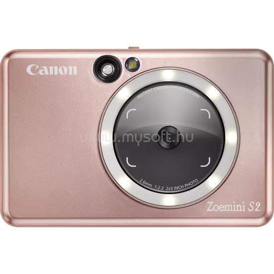 CANON Zoemini S2 zsebnyomtató fényképezőgéppel (rózsaszín)