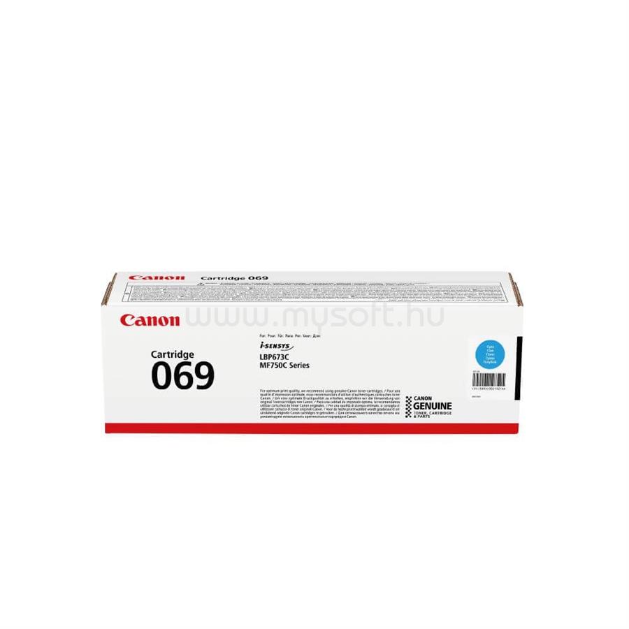 CANON Toner CRG069 Kék (1900 oldal)