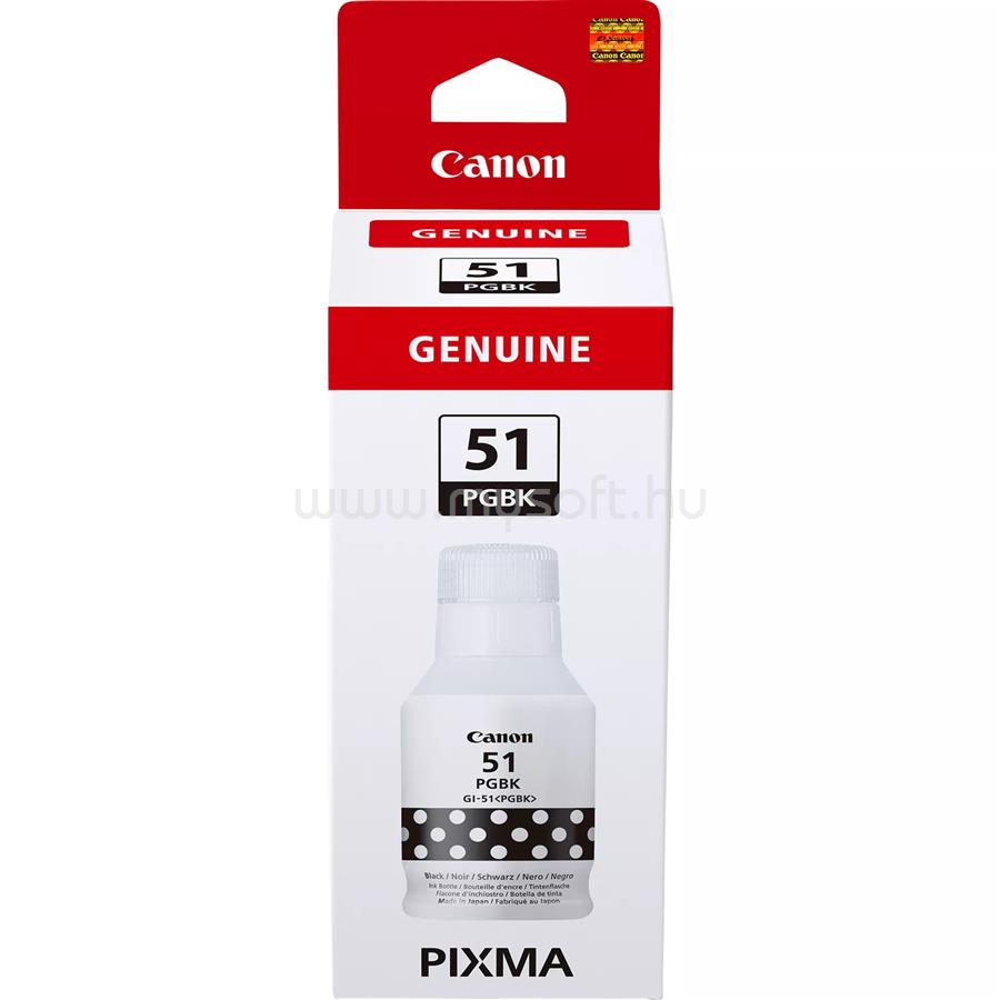 CANON Tintatartály GI-51PGBK fekete (135ml)