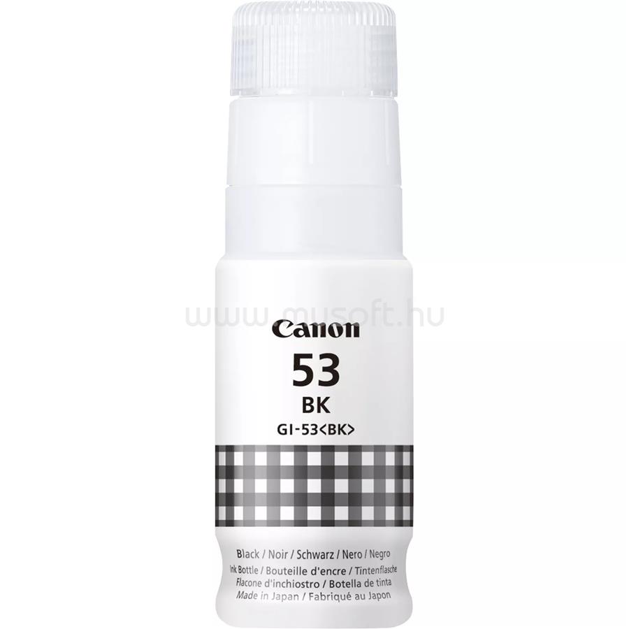 CANON Tintatartály GI-53BK Fekete (60ml)