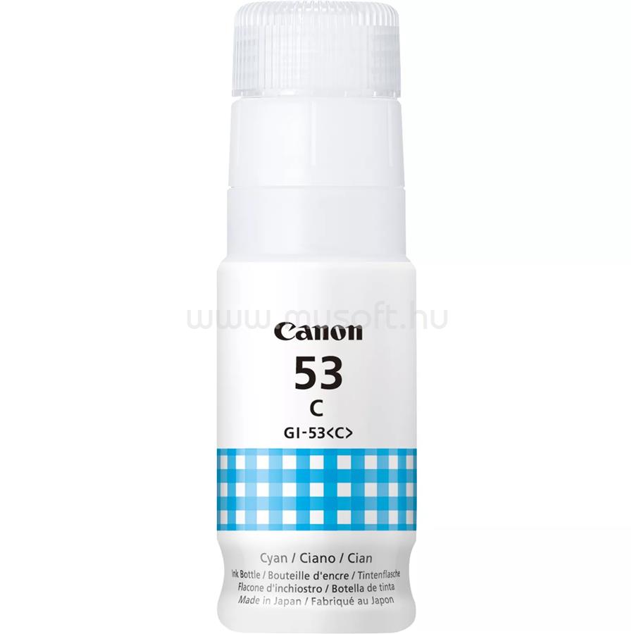 CANON Tintatartály GI-53C Cián (60ml)
