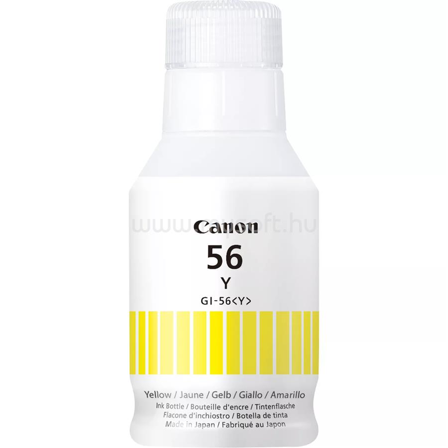 CANON Tintatartály GI-56Y Sárga(135ml)