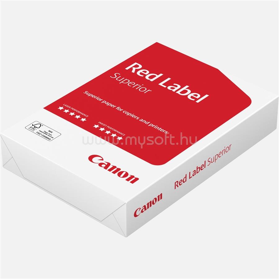 CANON Másolópapír A4, 90g, Red Label Zero 500ív/csom