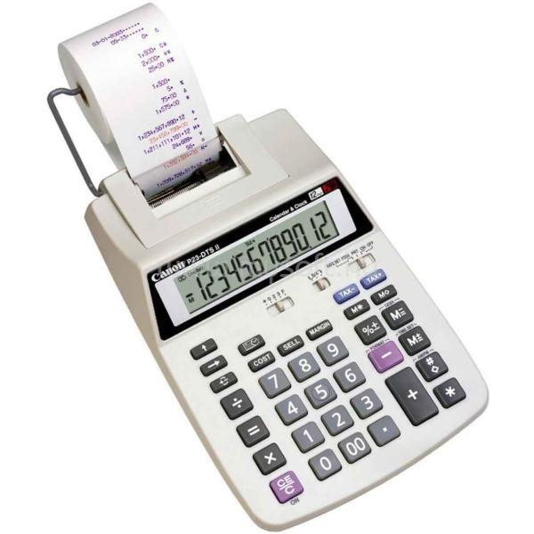 CANON P23-DTSC II szalagos számológép