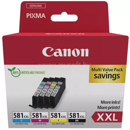 CANON Patron CLI-581XXL BK/C/M/Y Fekete/Cián/Magenta/Sárga (4x11.7ml)