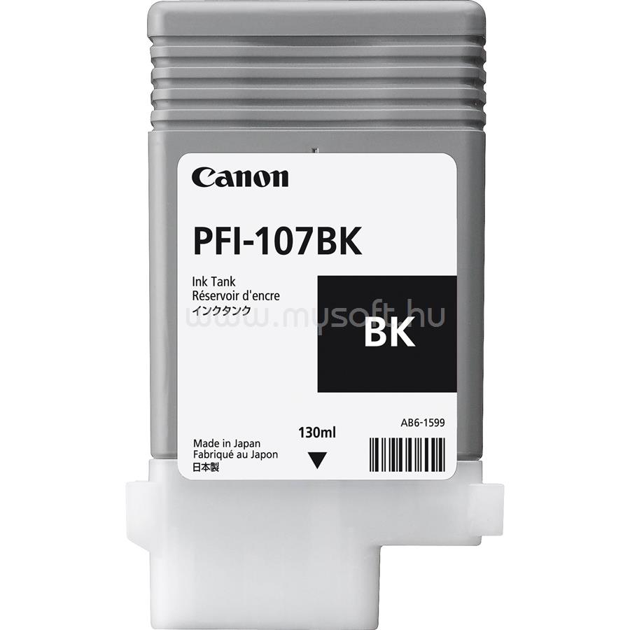 CANON Patron PFI-107PBK Fotó Fekete (130ml)