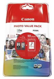 CANON Patron PG-540L BK/ CL-541XL Color Fekete/Színes multipakk (1x11ml/1x15ml) + Fotópapír 5224B007 small