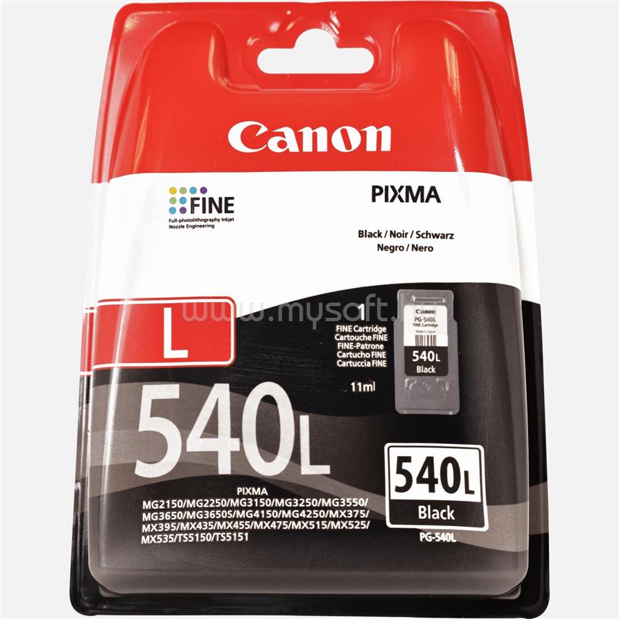 CANON Patron PG-540L BK Fekete (11ml)