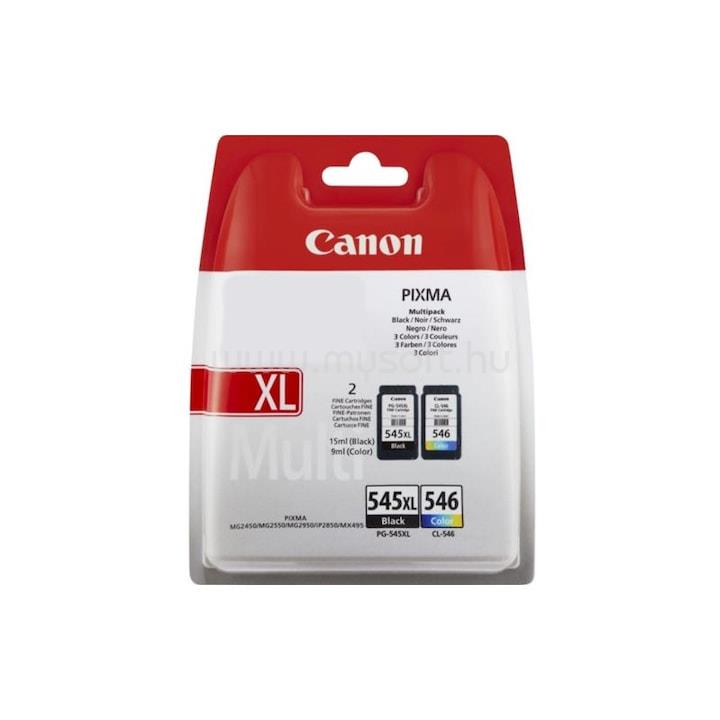 CANON Patron PG-545XL/CL-546 Fekete/Színes (1x15ml/1x9ml)