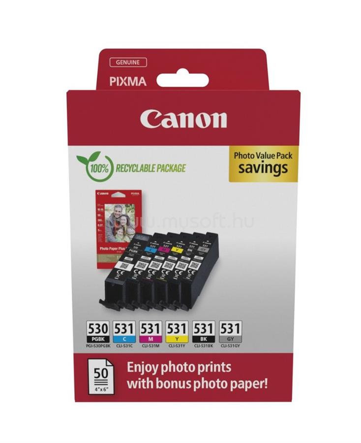 CANON PGI-530/CLI-531 eredeti tintapatron multipack