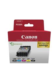 CANON PGI-580/CLI-581 PGBK/C/M/Y/BK MULTI SEC NS 2078C008 small