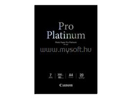 CANON PT-101 pro platinum fotópapír 300g/m2 A4 20 lap 1-pack 2768B016 small