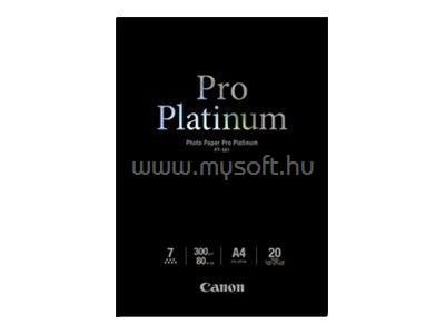 CANON PT-101 pro platinum fotópapír 300g/m2 A4 20 lap 1-pack