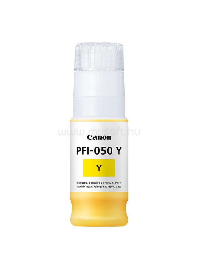 CANON Tintatartály PFI-050 Sárga (70ml)