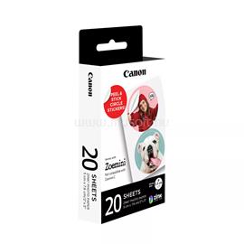 CANON Zink kör alakú öntapadós fotópapír (3.3cm, 20 lap) 4967C003 small