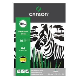 CANSON A4 10ív gördeszkás fekete fotókarton blokk CAP6666-859 small