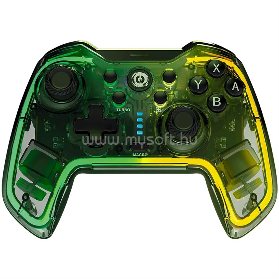 CANYON Brighter GPW-02 BT+Dongle Crystal vezeték nélküli gamepad 
