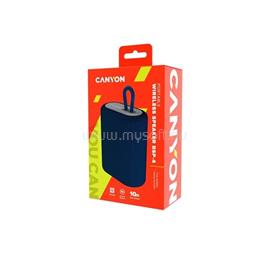 CANYON BSP-4 1200mAh hordozható Bluetooth hangszóró (kék) CNE-CBTSP4BL small