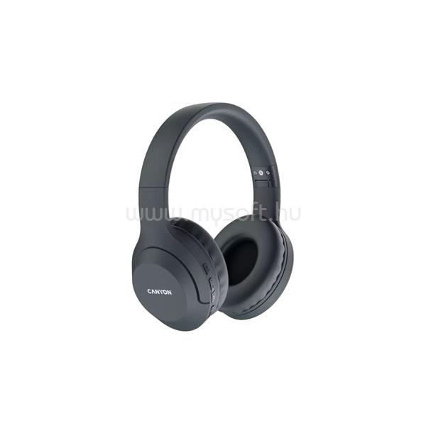 CANYON BTHS-3 Bluetooth fejhallgató (szürke)
