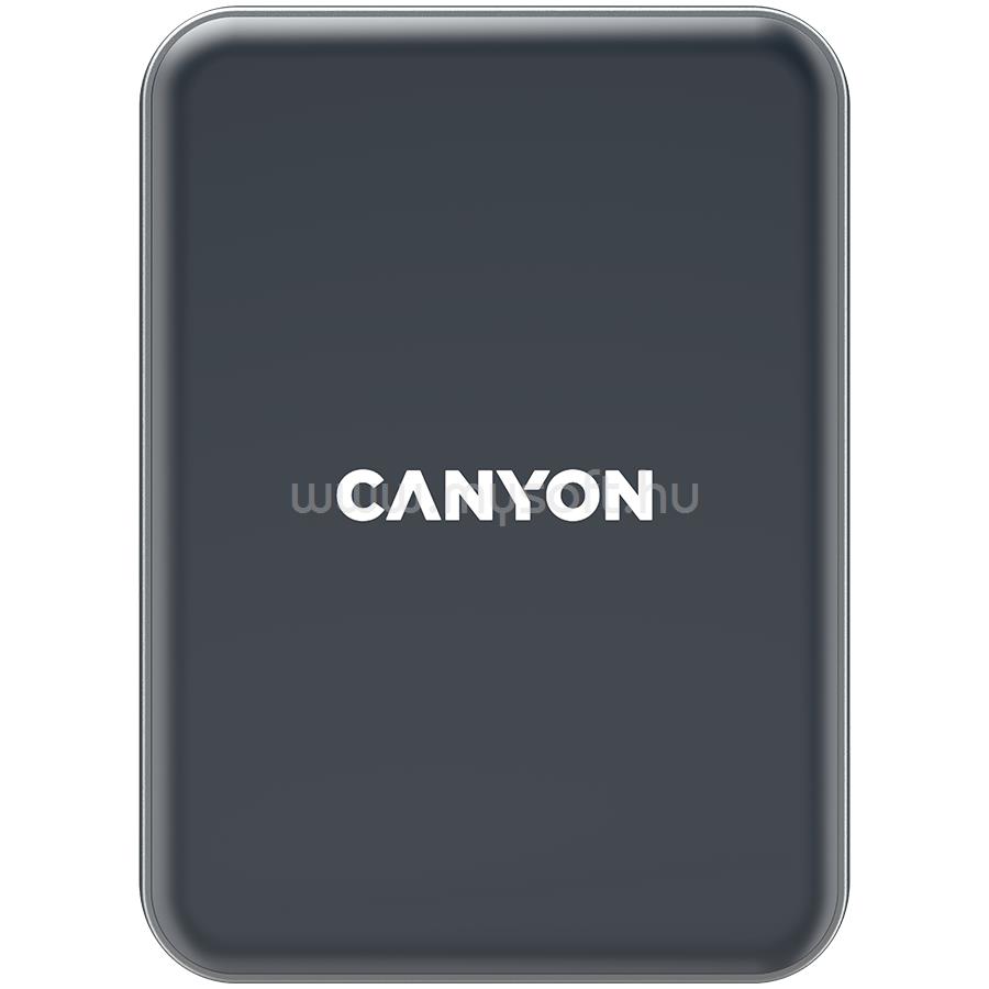 CANYON C-15 Car holder and wireless charger MegaFix 15W, Input: USB-C: 5V/2A, 9V/3A; Output: 5W, 7.5W, 10W, 15W