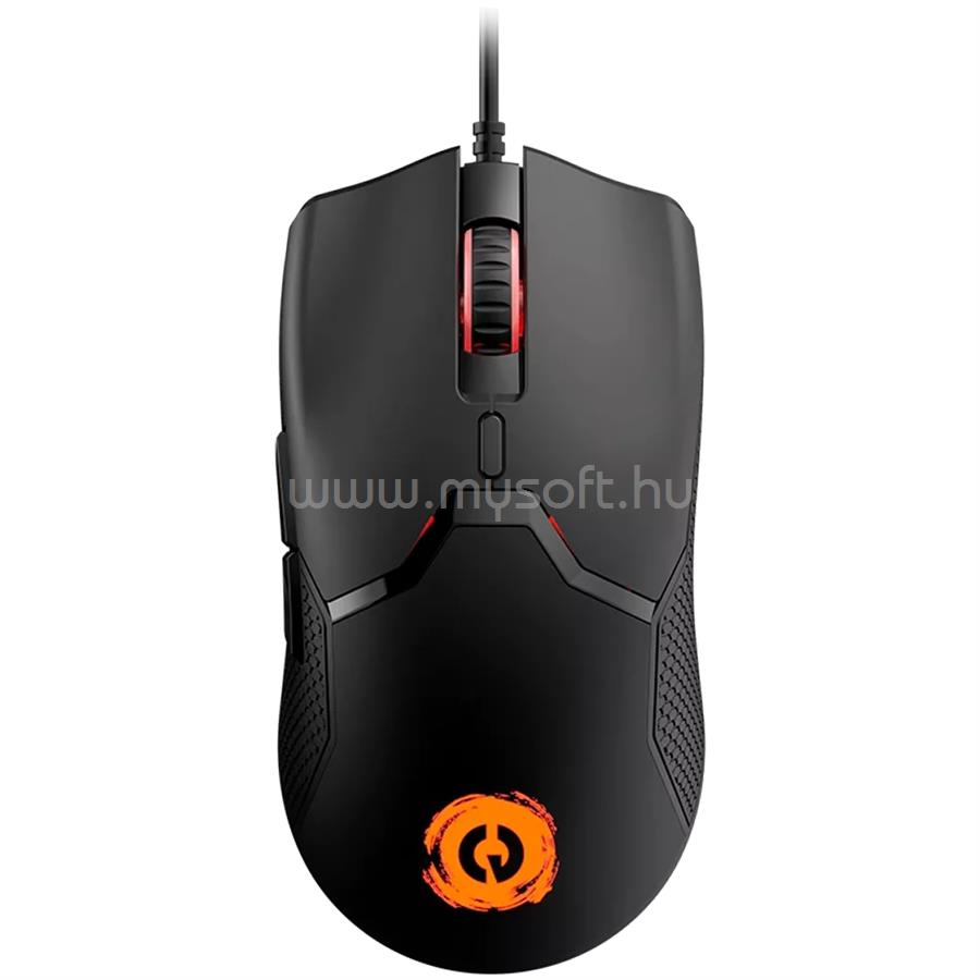 CANYON Carver GM-116 gamer vezetékes egér (fekete)
