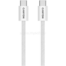 CANYON cable OnWire 60MG C-C 60W Magnet Braided 1m White CND-CCMG60AB15W small
