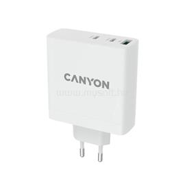 CANYON CND-CHA140W01 hálózati töltő, 3 portos, 2xUSB-C, 1xUSB-A, 140W, fehér CND-CHA140W01 small