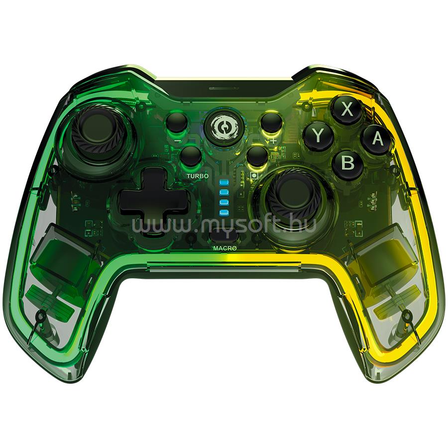 CANYON gamepad Brighter GPW-02 BT+Dongle Wireless Crystal