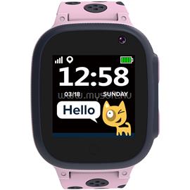CANYON Sandy KW-34, Kids smartwatch, 1.44 inch colorful screen, GPS function, Nano SIM card, 32+32MB, Pink CNE-KW34PP small